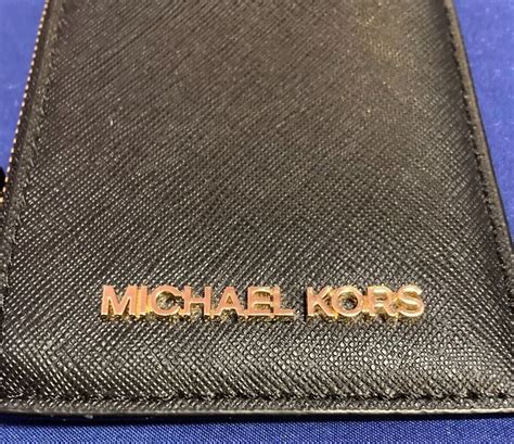 Michael Kors leather card case